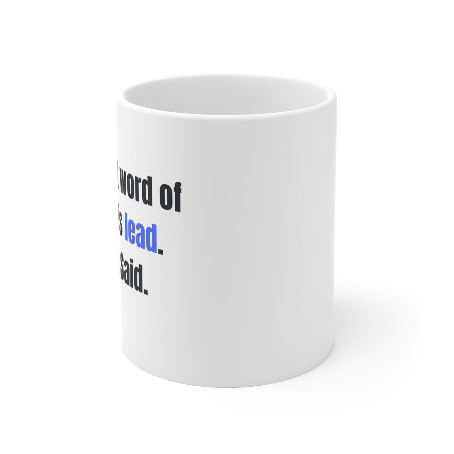 Coffee Mug 11 oz Leadership